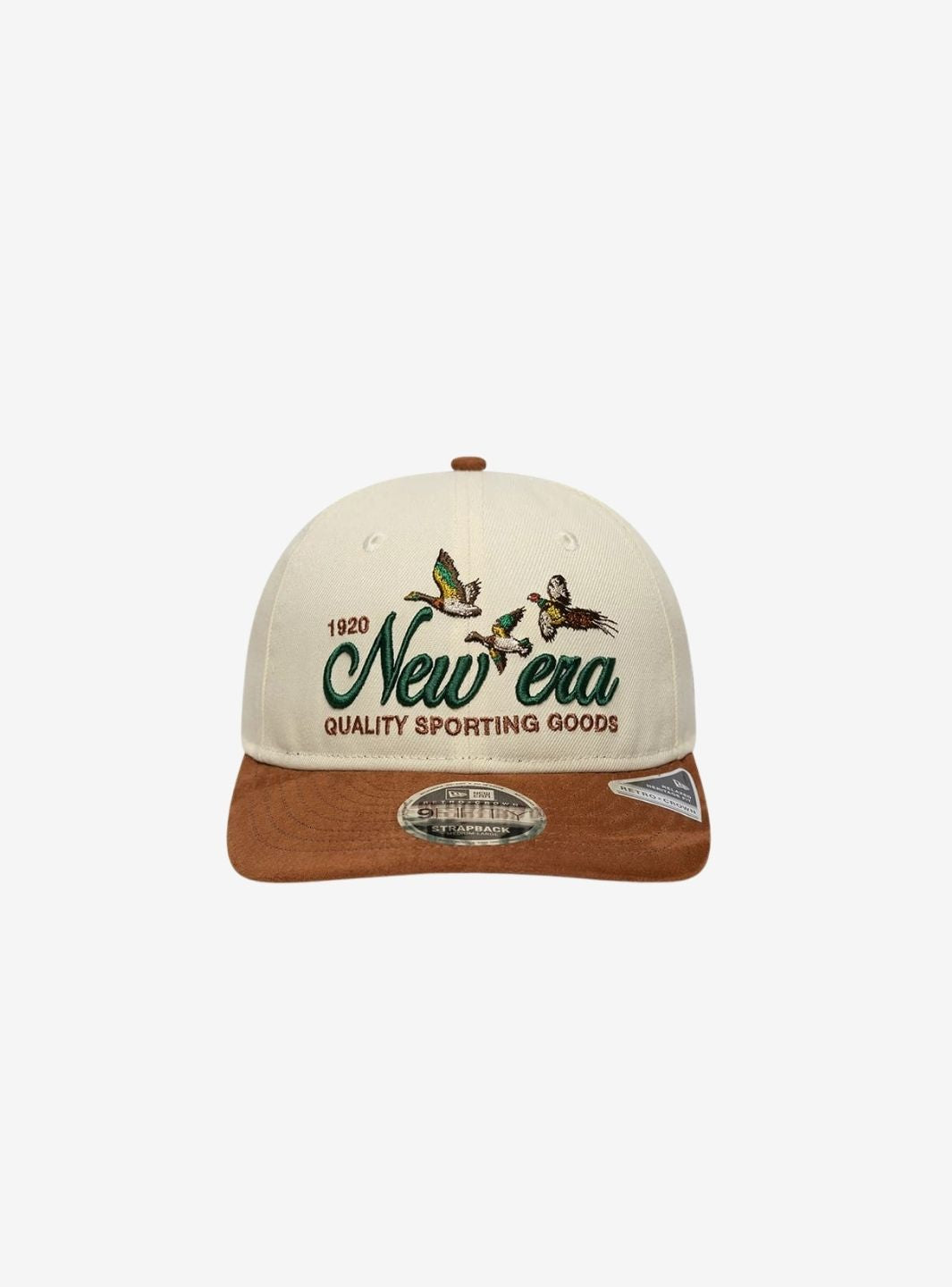New Era Suede Cream & Brown Retro Crown 9FIFTY Adjustable Cap - 60915992 | ResellZone