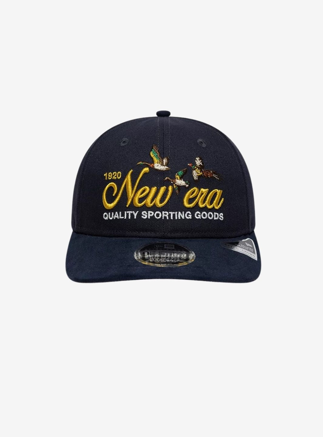 New Era Suede Navy Retro Crown 9FIFTY Adjustable Cap - 60915994 | ResellZone