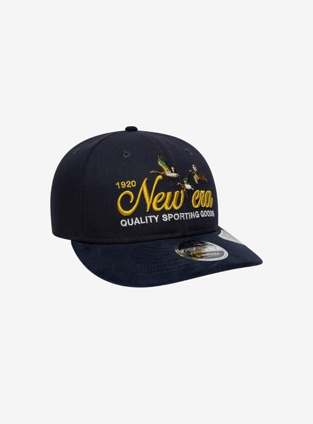 New Era Suede Navy Retro Crown 9FIFTY Adjustable Cap - 60915994 | ResellZone