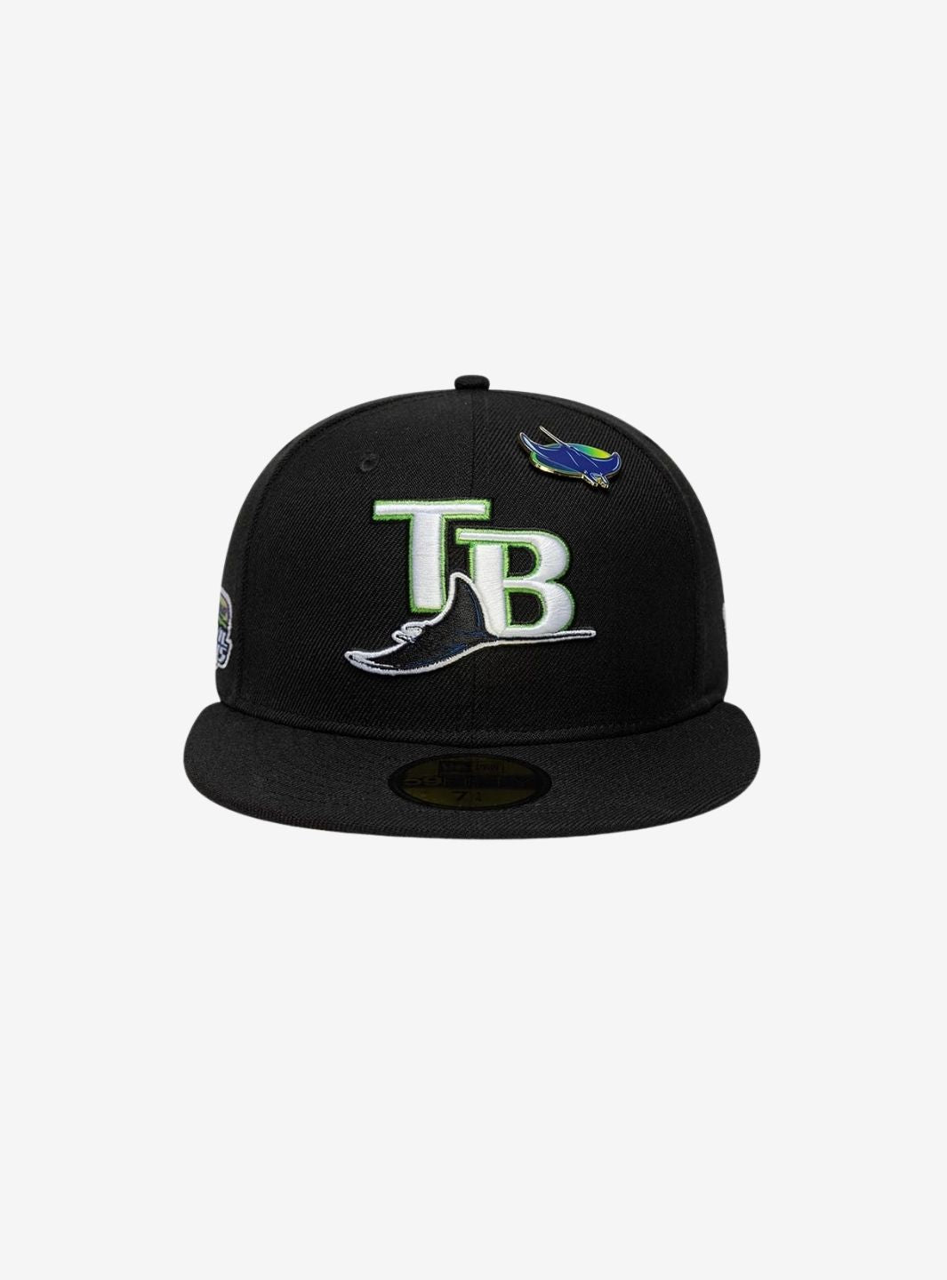 New Era Tampa Bay Rays MLB Icon Black 59FIFTY Fitted Cap - 60915777 | ResellZone