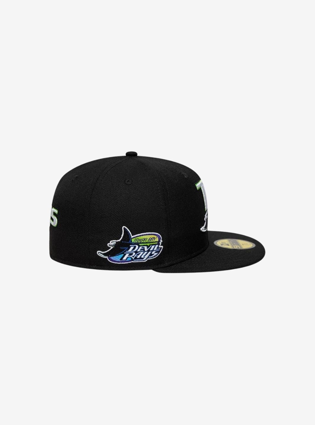 New Era Tampa Bay Rays MLB Icon Black 59FIFTY Fitted Cap - 60915777 | ResellZone
