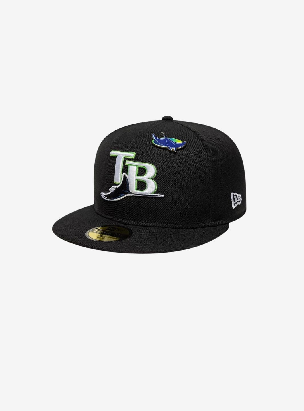 New Era Tampa Bay Rays MLB Icon Black 59FIFTY Fitted Cap - 60915777 | ResellZone