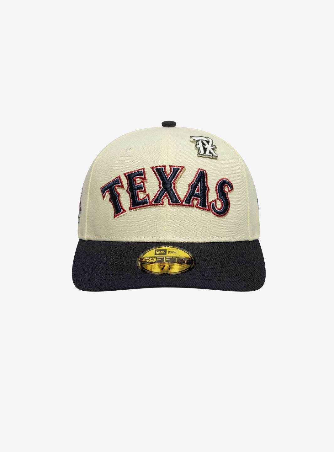 New Era Texas Rangers MLB All Star Game 59FIFTY Fitted Cap Pin Cream - 60691171 | ResellZone
