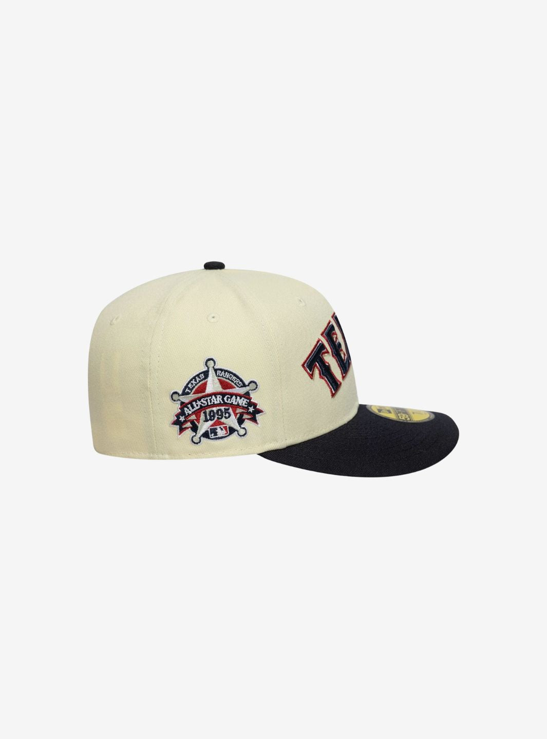 New Era Texas Rangers MLB All Star Game 59FIFTY Fitted Cap Pin Cream - 60691171 | ResellZone