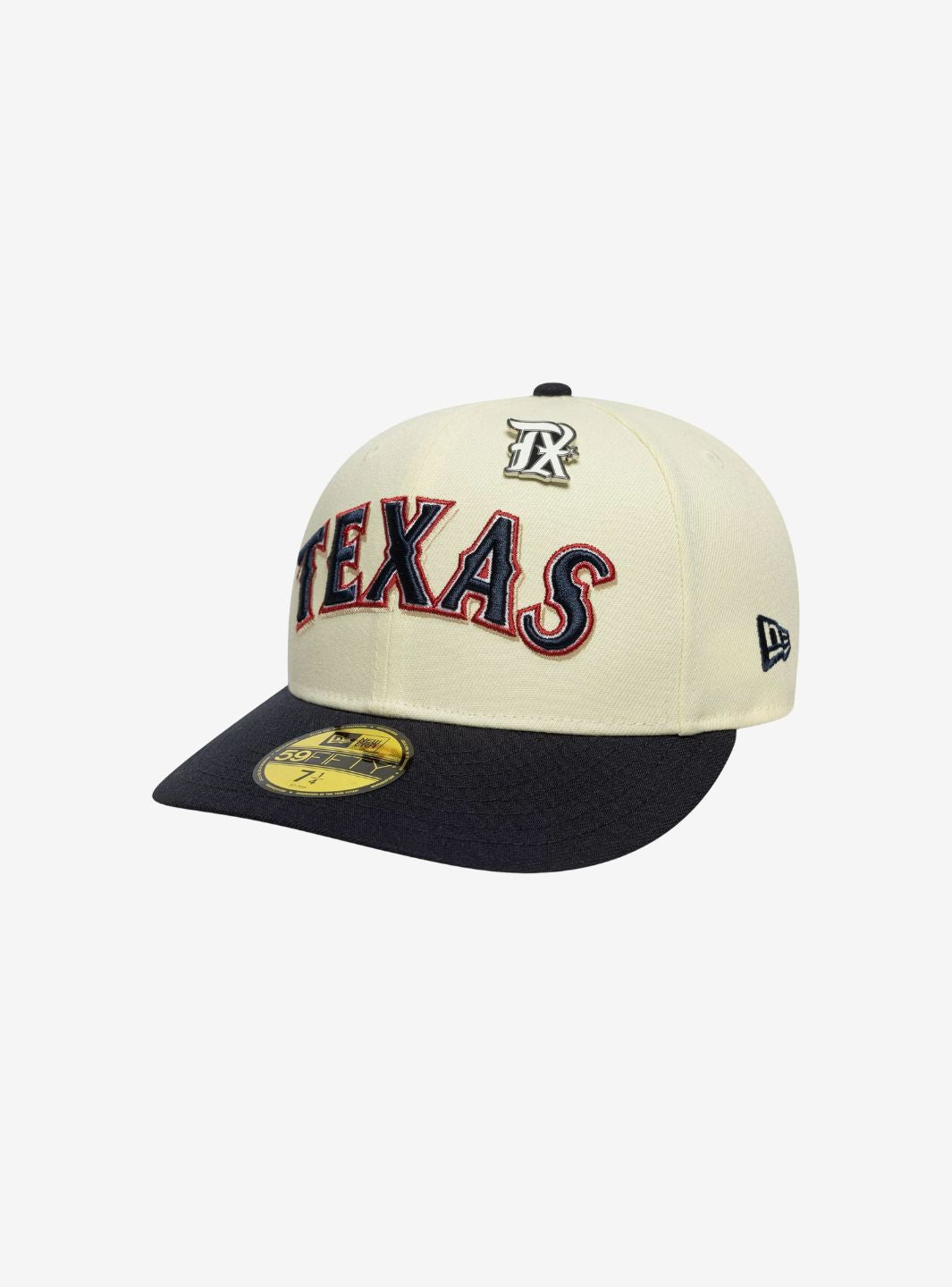 New Era Texas Rangers MLB All Star Game 59FIFTY Fitted Cap Pin Cream - 60691171 | ResellZone