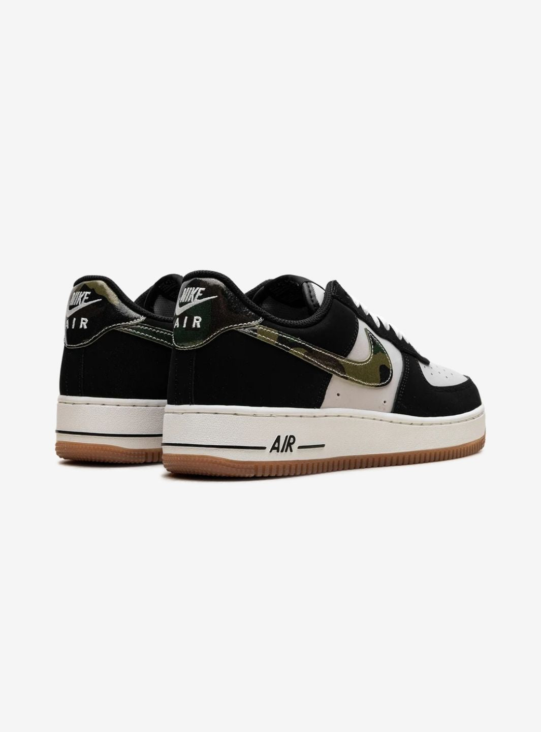 Nike Air Force 1 Low '07 LV8 Black Patent Camo Swoosh - HQ1967-100 | ResellZone