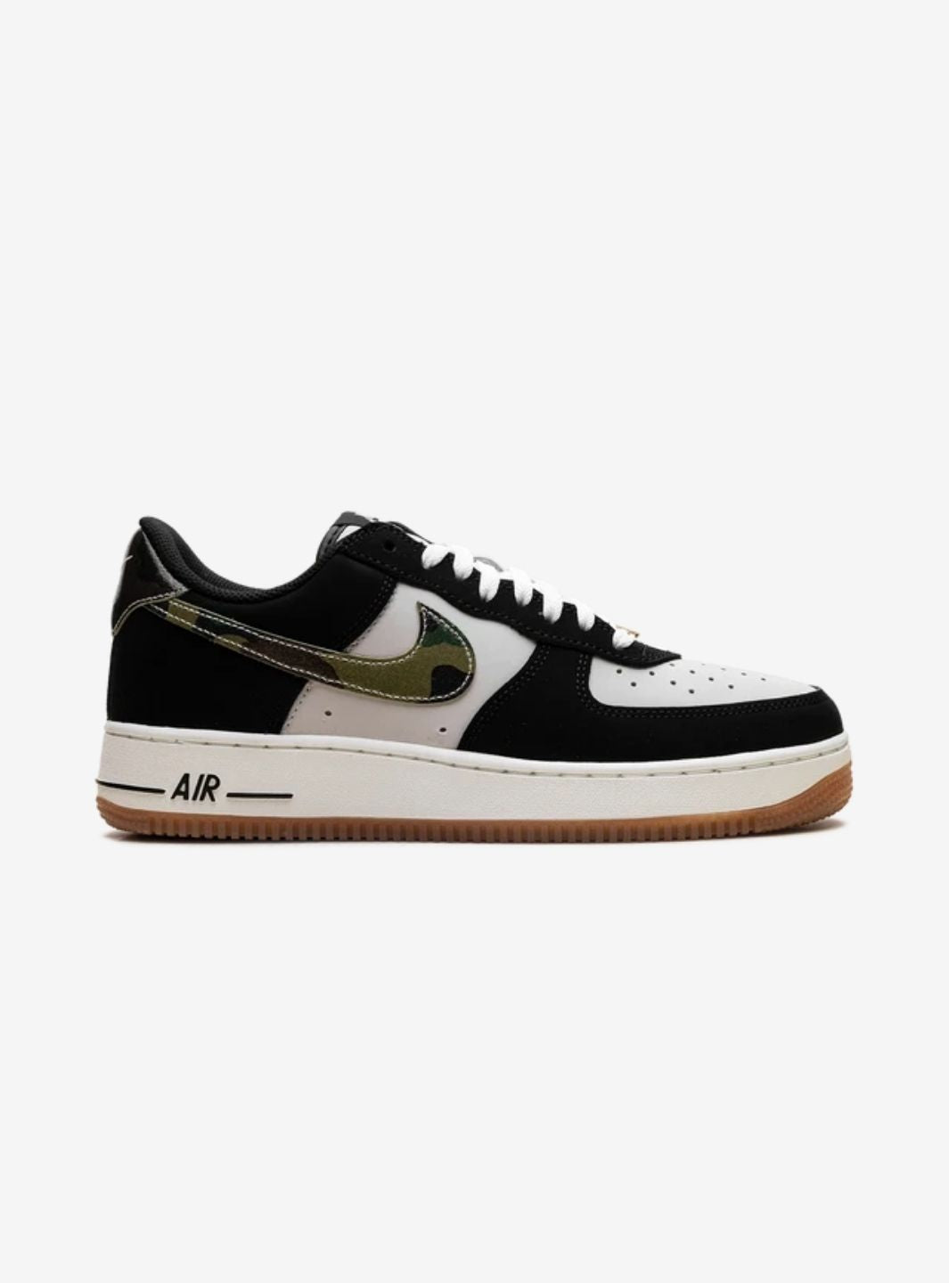 Nike Air Force 1 Low '07 LV8 Black Patent Camo Swoosh - HQ1967-100 | ResellZone