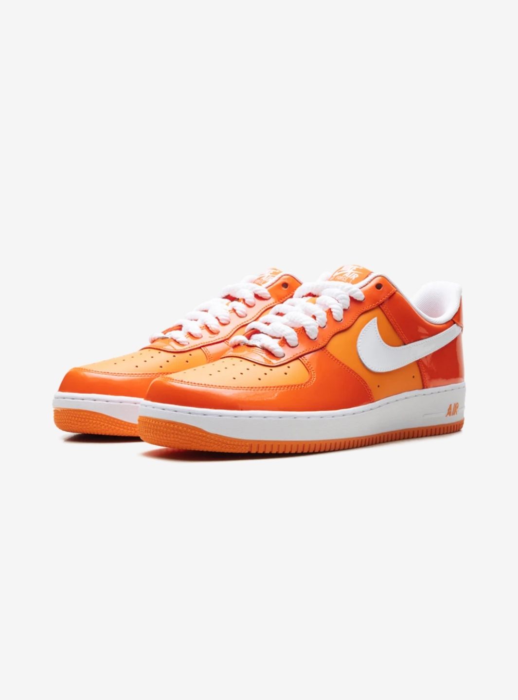 Nike Air Force 1 Low '07 Orange White Patent - HV9405-800 | ResellZone
