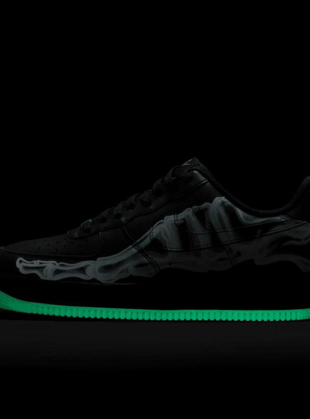 Nike Air Force 1 Low Black Skeleton Halloween (2019) - BQ7541-001 | ResellZone