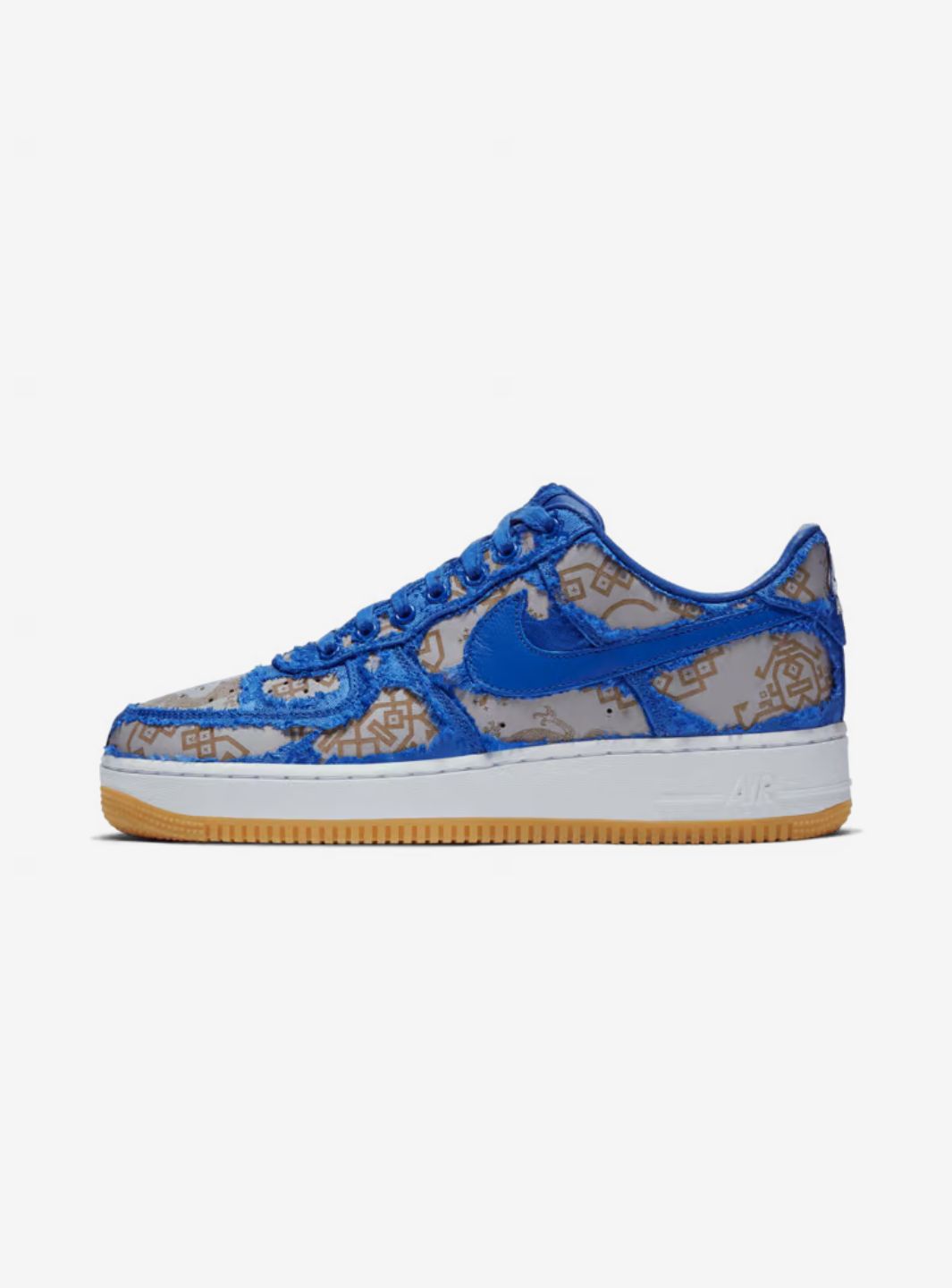 Cj5290 400 Clot Air Force Blue Nike Air Force Low CLOT Blue Silk