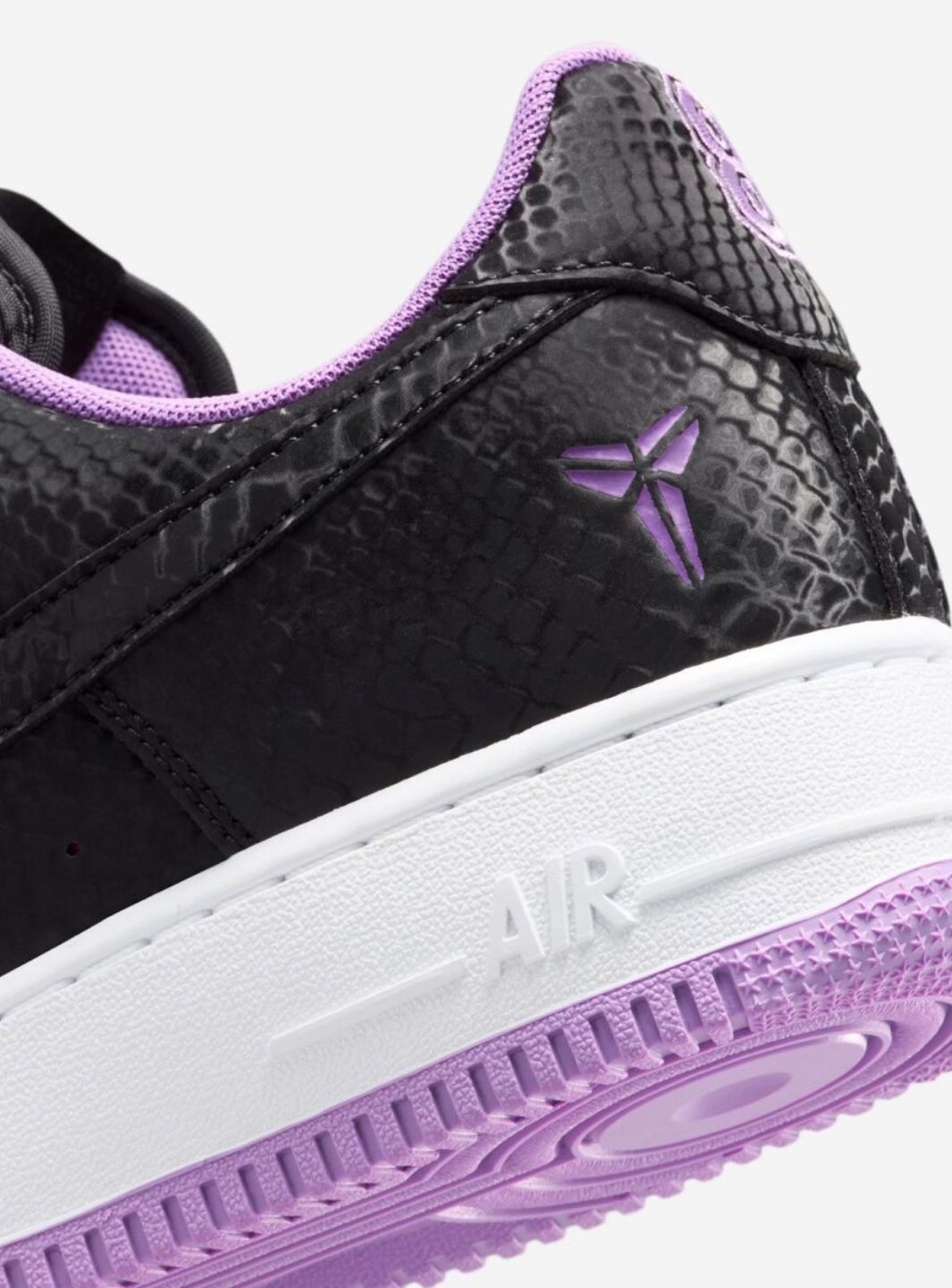 Nike Air Force 1 Low Kobe Bryant Forever Black Purple Stardust - IB0018-007 | ResellZone