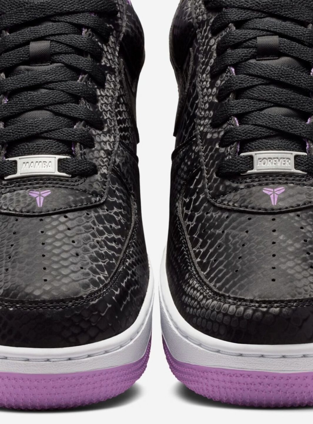 Nike Air Force 1 Low Kobe Bryant Forever Black Purple Stardust - IB0018-007 | ResellZone