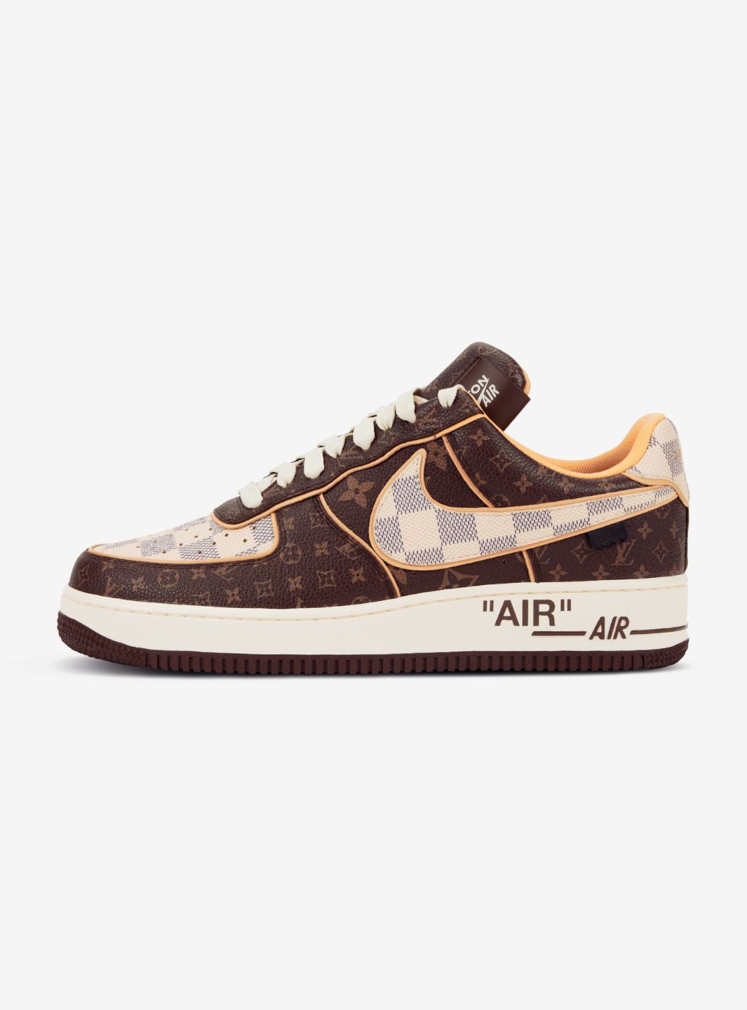 Nike Air Force 1 Low Louis Vuitton Monogram Brown Damier Azur | ResellZone