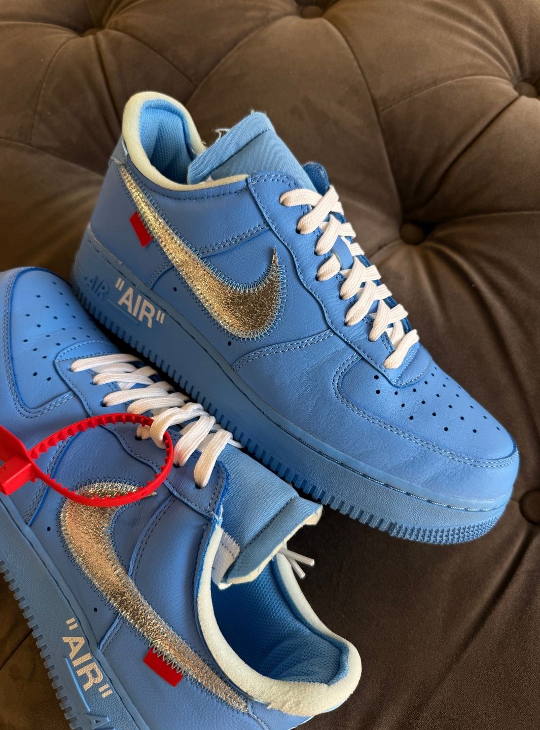 Nike Air Force 1 Low Off-White MCA University Blue - Sneakers Usate | ResellZone