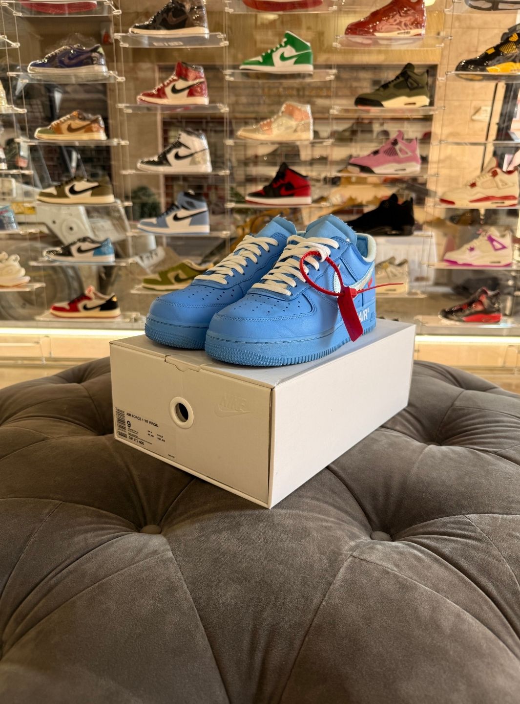 Nike Air Force 1 Low Off-White MCA University Blue - Sneakers Usate | ResellZone