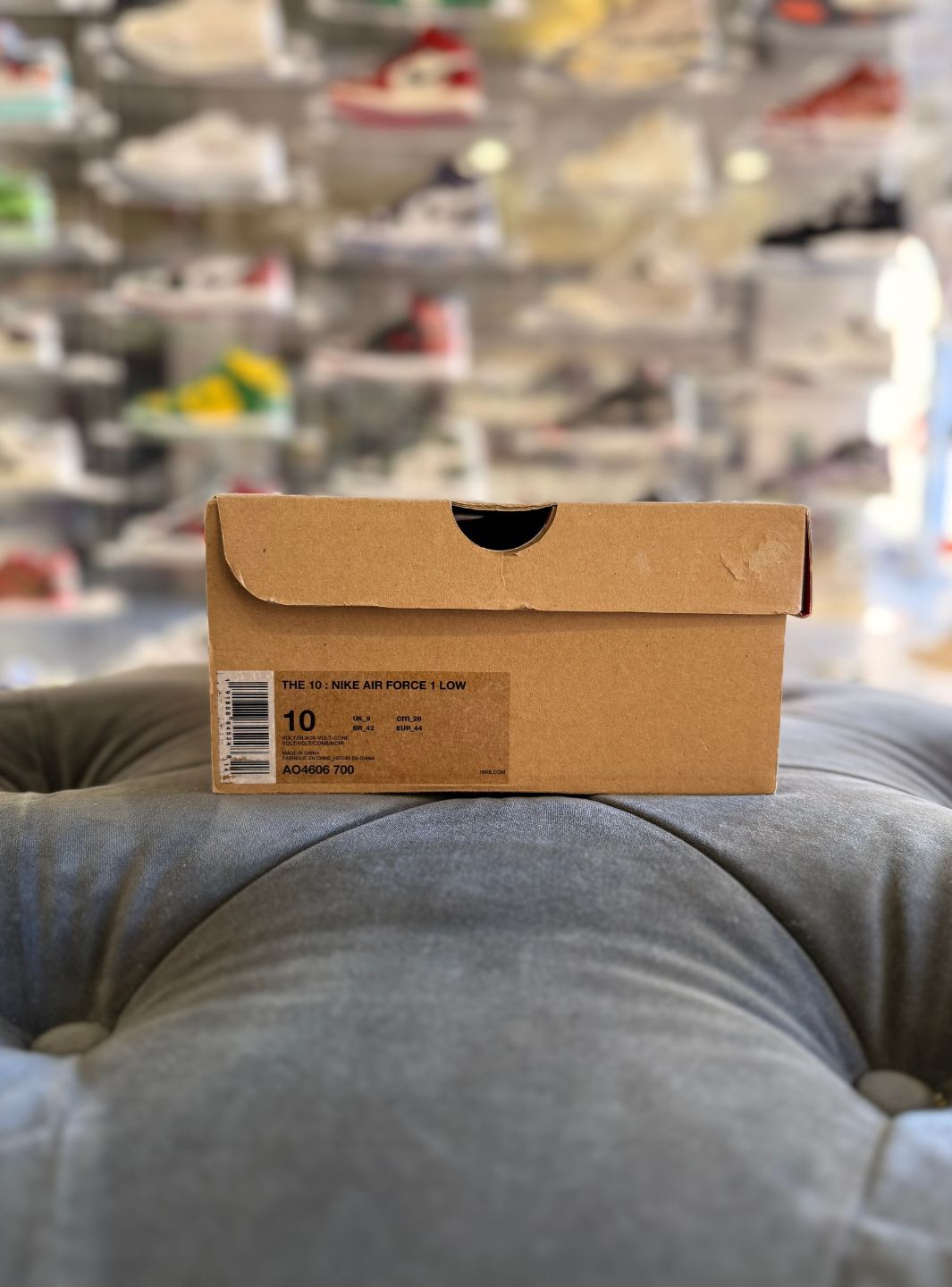 Nike Air Force 1 Low Off-White Volt - Sneakers Usate | ResellZone