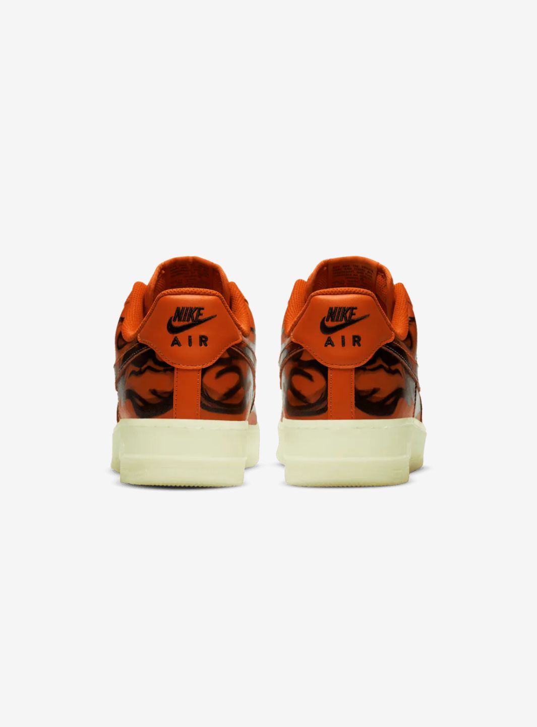 Nike Air Force 1 Low Orange Skeleton Halloween (2020) - CU8067-800 | ResellZone