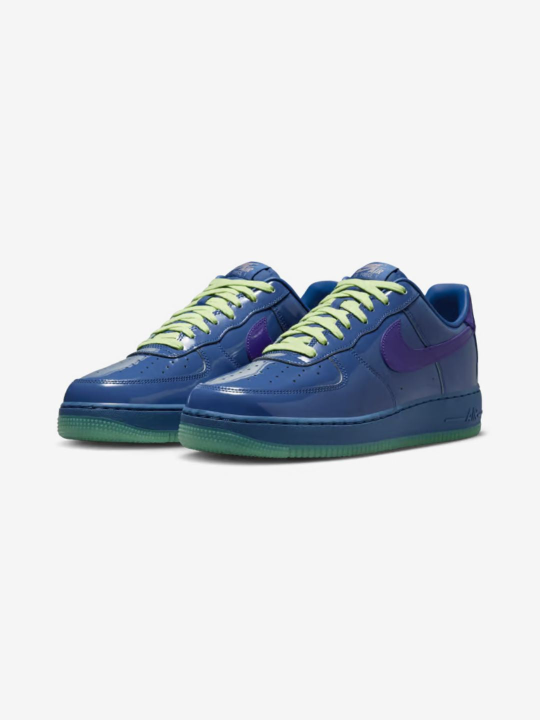Nike Air Force 1 Low Patent Leather Mystic Navy Grape Ice - IO4489-400 | ResellZone