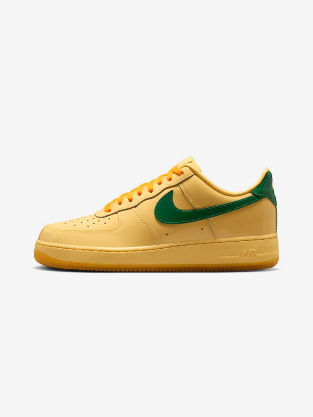 Nike Air Force 1 Low Patent Leather Topaz Gold Pine Green - IO4489-700 ...