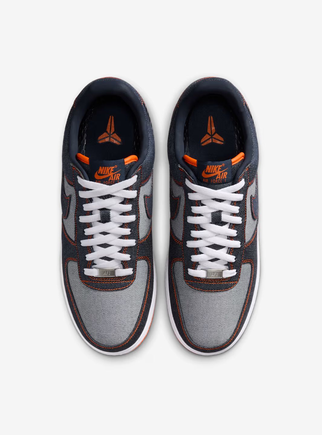 Nike Air Force 1 Low Protro Kobe Bryant Denim Obsidian Safety Orange - IM1980-400 | ResellZone