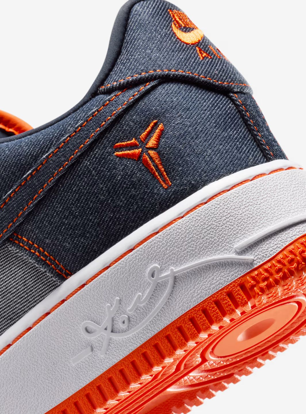 Nike Air Force 1 Low Protro Kobe Bryant Denim Obsidian Safety Orange - IM1980-400 | ResellZone