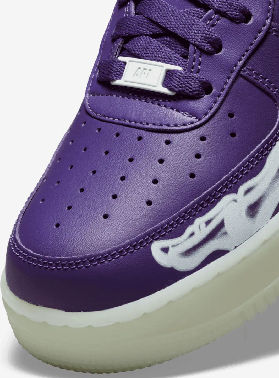 Nike Air Force 1 Low Purple Skeleton Halloween (2021) - CU8067-500 | ResellZone