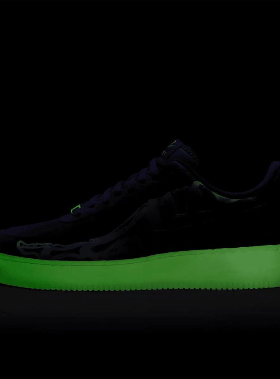 Nike Air Force 1 Low Purple Skeleton Halloween (2021) - CU8067-500 | ResellZone