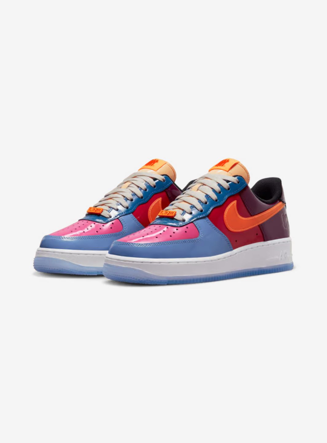 Nike Air Force 1 Low SP Undefeated Multi-Patent Total Orange  display picture 3