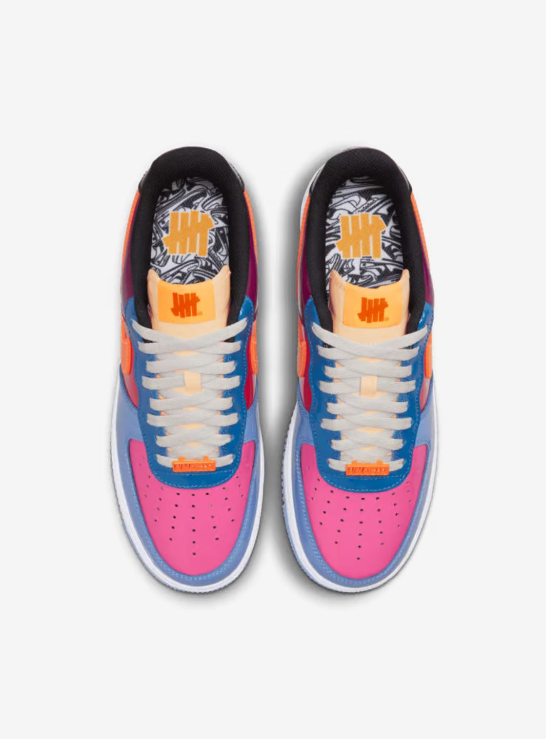 Nike Air Force 1 Low SP Undefeated Multi-Patent Total Orange - DV5255-400 | ResellZone