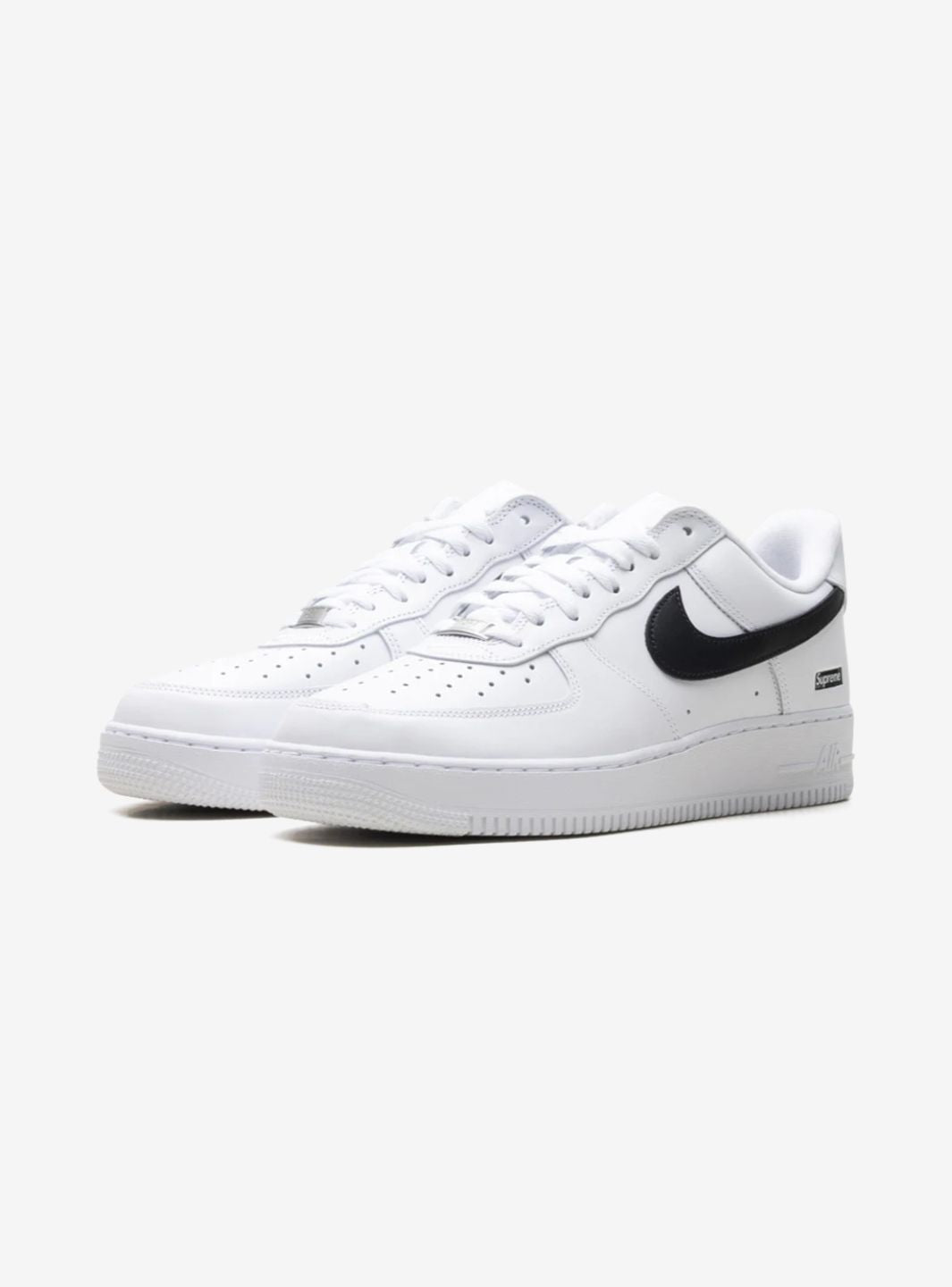 Nike Air Force 1 Low Supreme White Black - CU9225-102 | ResellZone