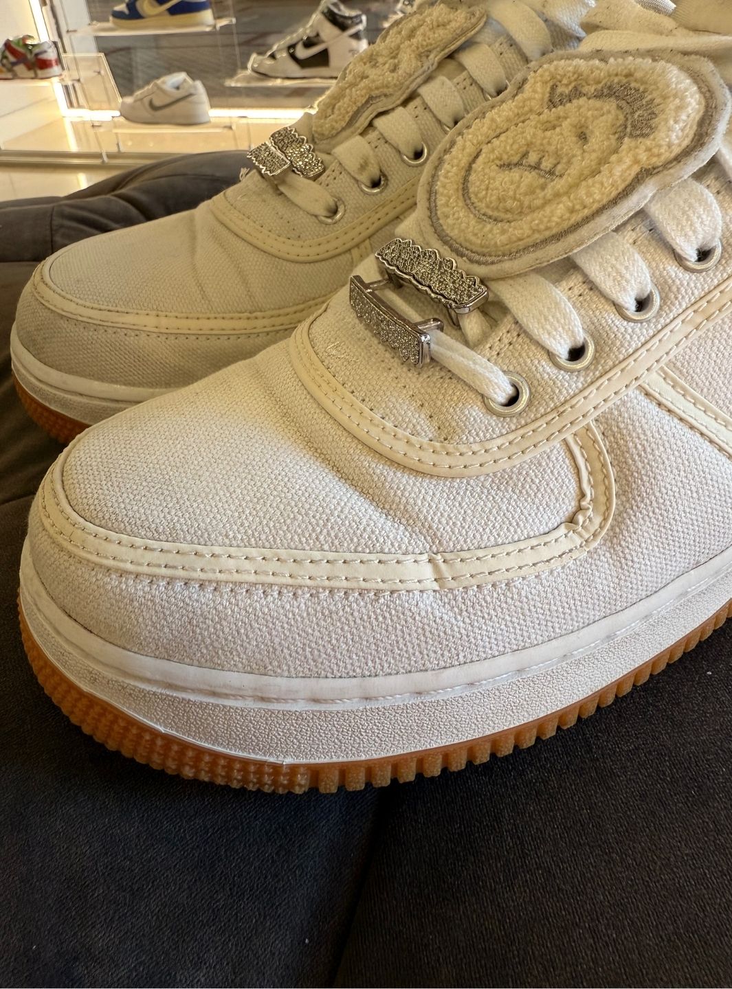 Nike Air Force 1 Low Travis Scott Sail - Sneakers Usate | ResellZone