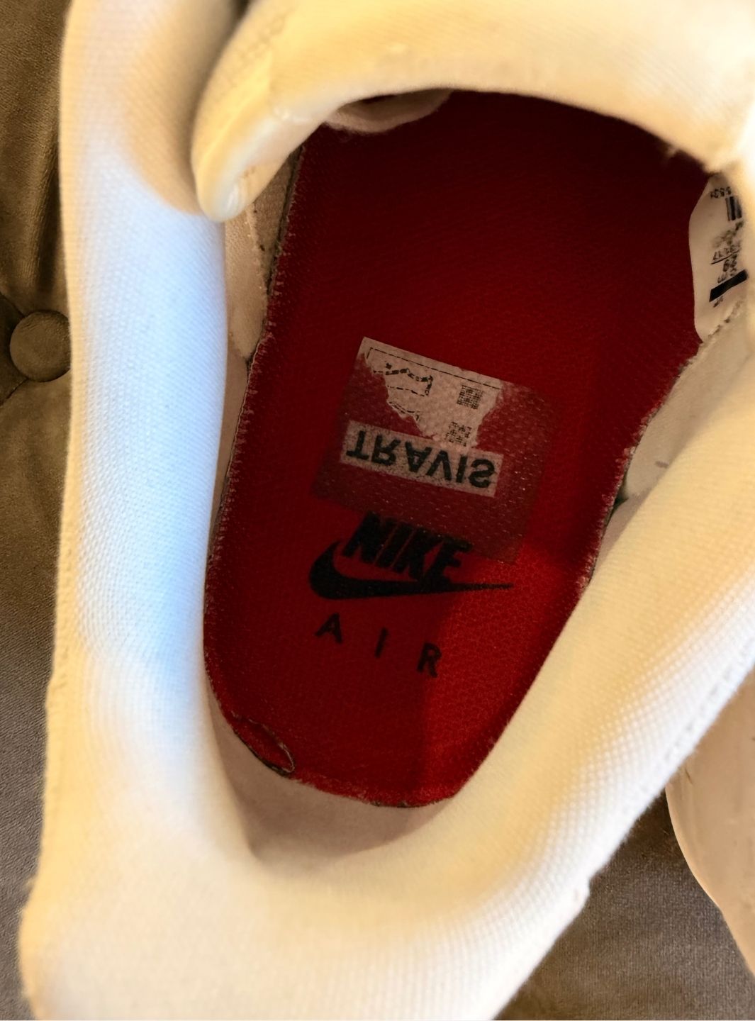 Nike Air Force 1 Low Travis Scott Sail - Sneakers Usate | ResellZone