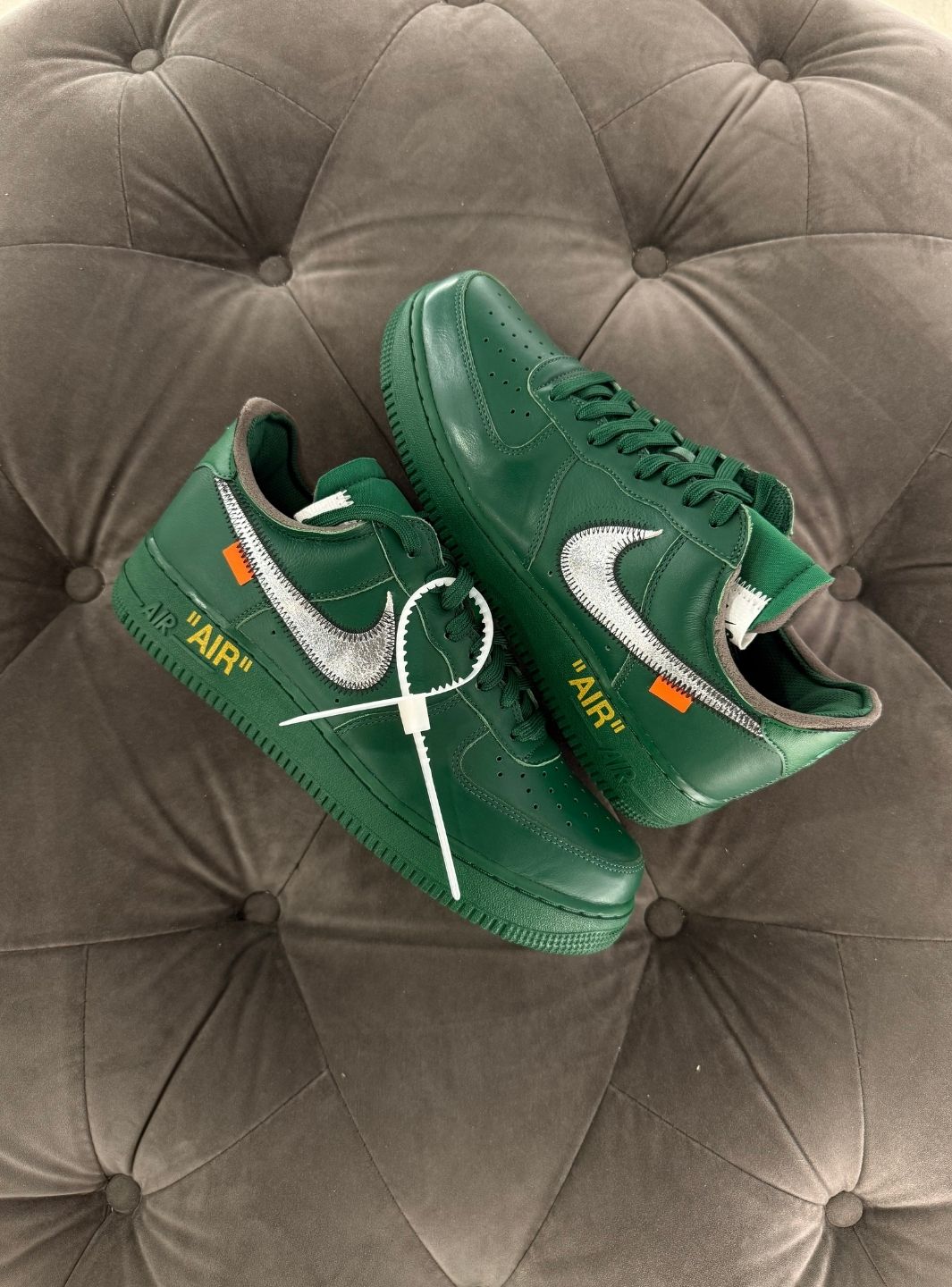 Nike Air Force 1 Low Virgil Abloh Archives Codes Pine Green - Sneakers Usate | ResellZone