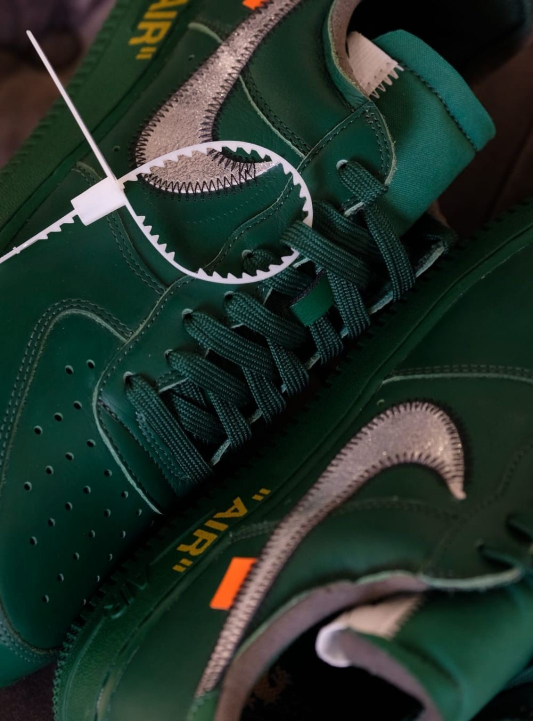 Nike Air Force 1 Low Virgil Abloh Archives Codes Pine Green - Sneakers Usate | ResellZone