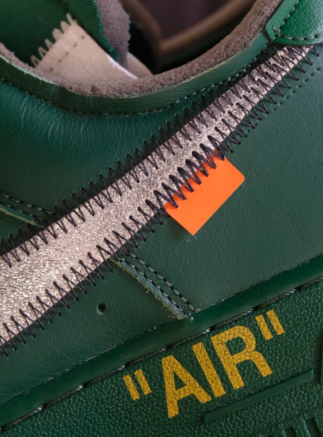 Nike Air Force 1 Low Virgil Abloh Archives Codes Pine Green - Sneakers Usate | ResellZone