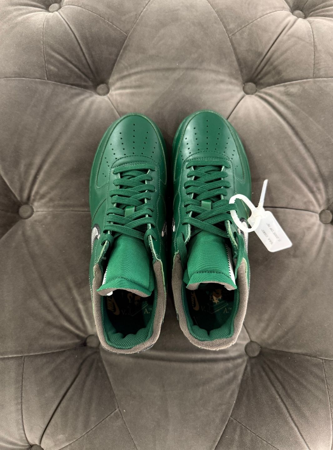Nike Air Force 1 Low Virgil Abloh Archives Codes Pine Green - Sneakers Usate | ResellZone