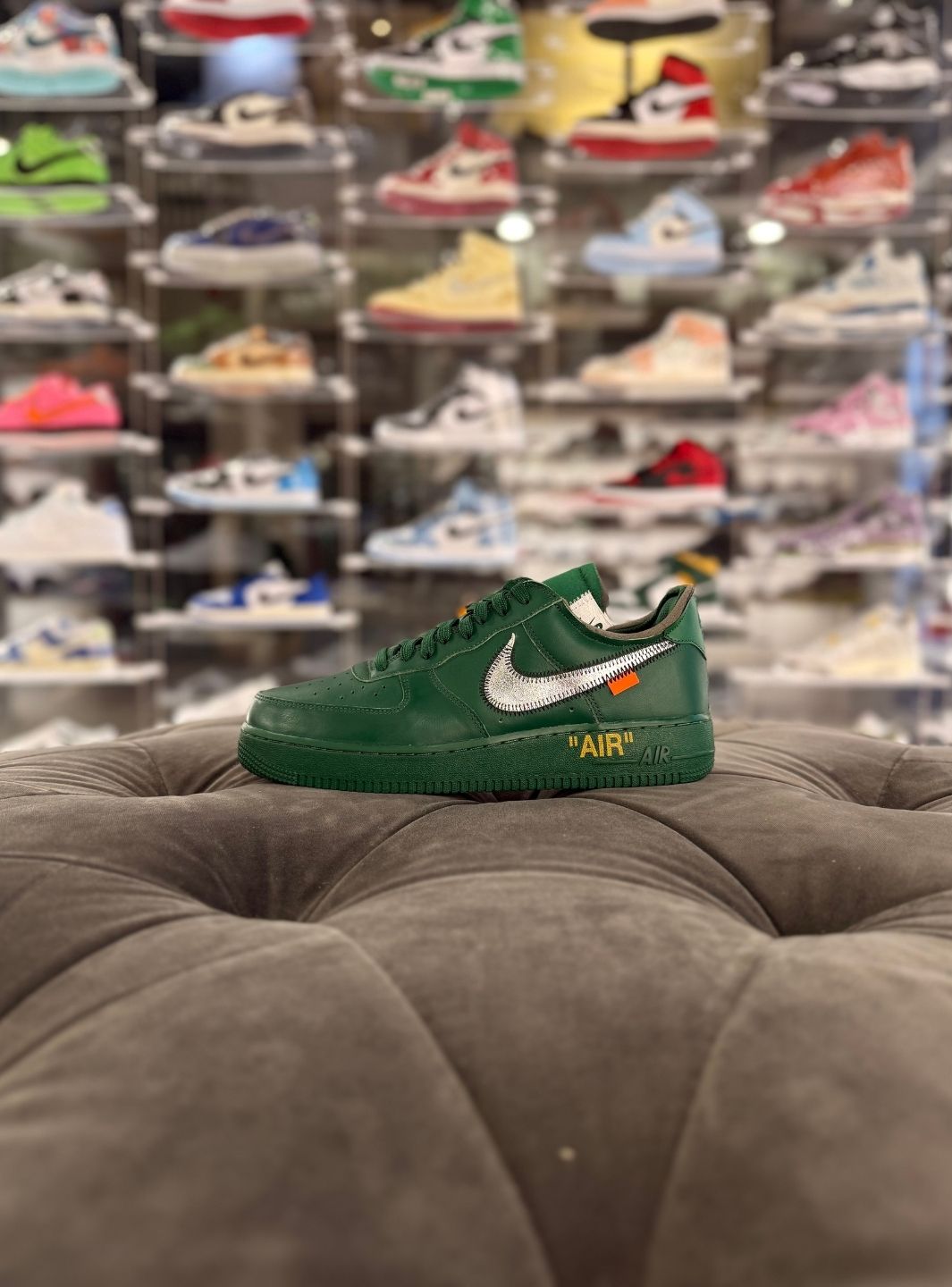 Nike Air Force 1 Low Virgil Abloh Archives Codes Pine Green - Sneakers Usate | ResellZone