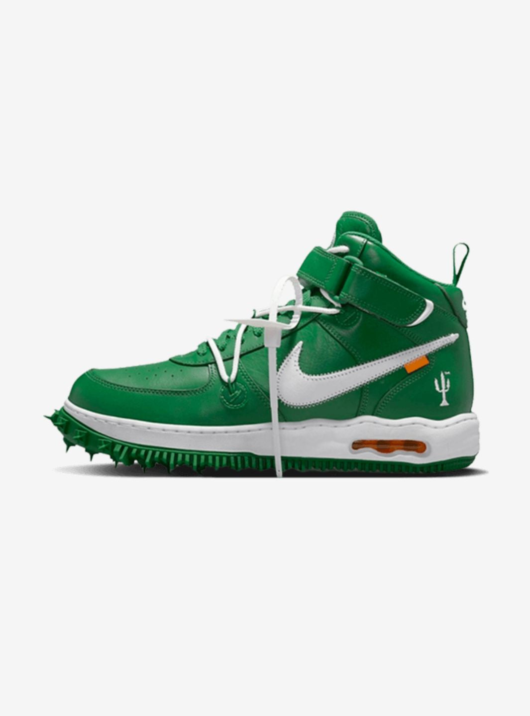 Nike Air Force Mid Off-White Pine Green DR0500-300 ResellZone