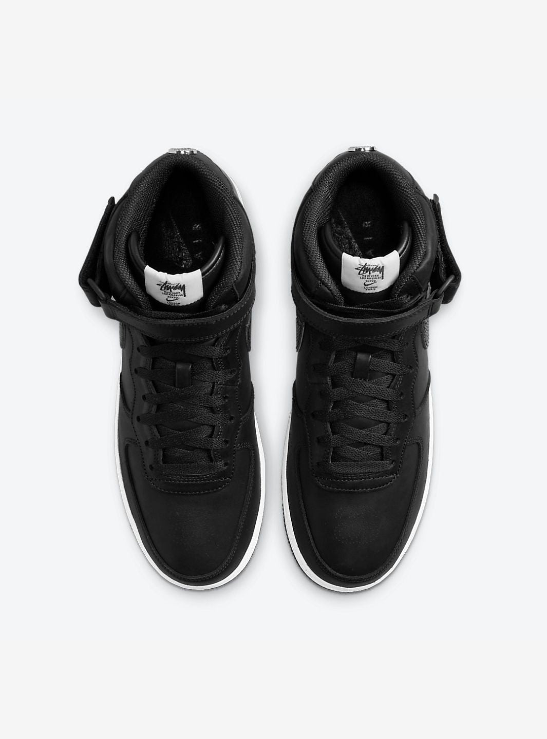 Nike Air Force 1 Mid Stussy Black White - DJ7840-001 | ResellZone