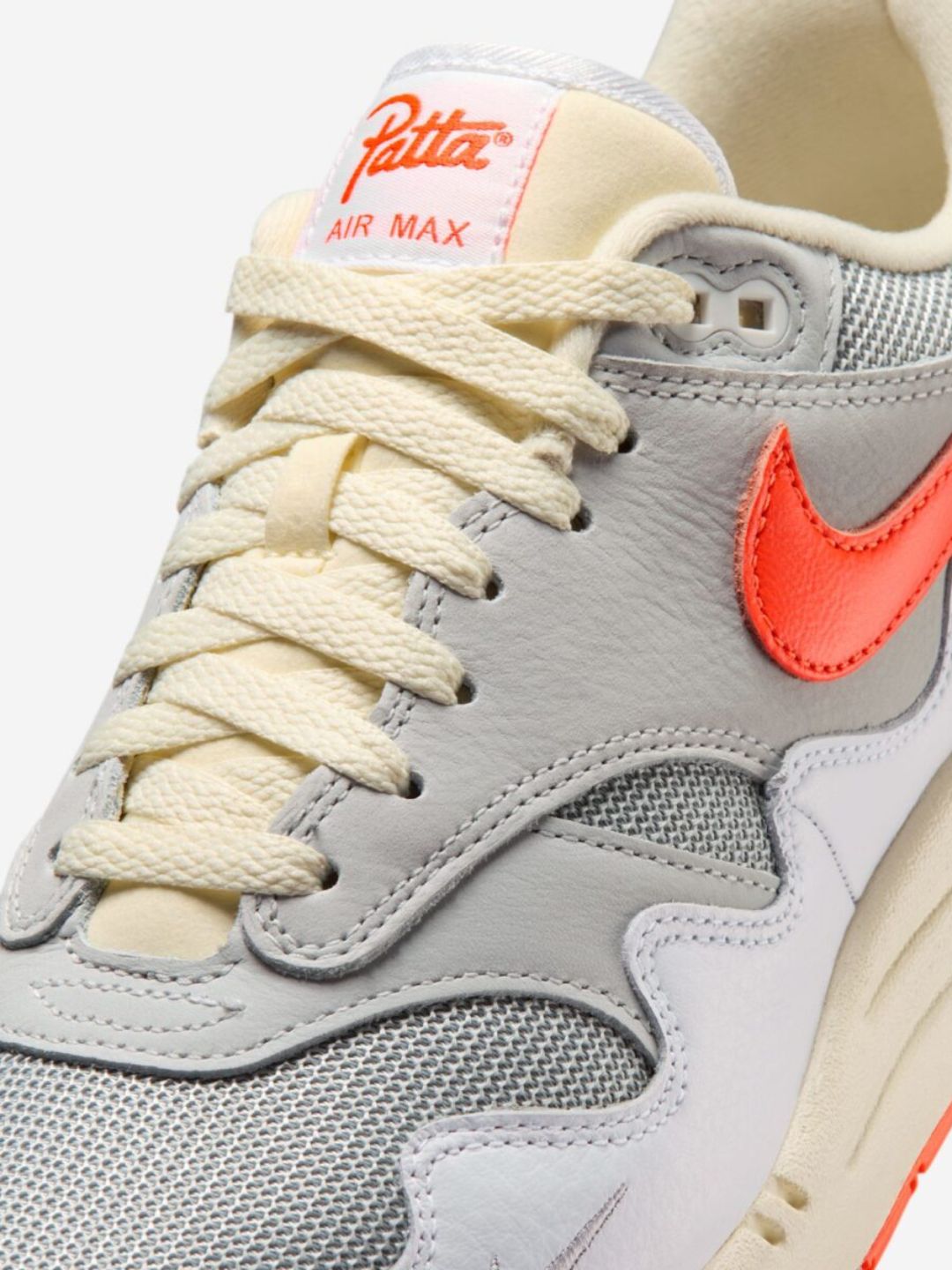 Nike Air Max 1 Patta Waves White Hyper Crimson (With Bracelet) - II7055-100 | ResellZone