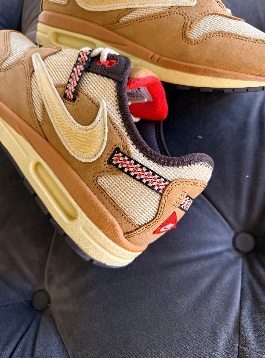 Nike Air Max 1 Travis Scott Cactus Jack Wheat Lemon Drop - Sneakers Usate | ResellZone