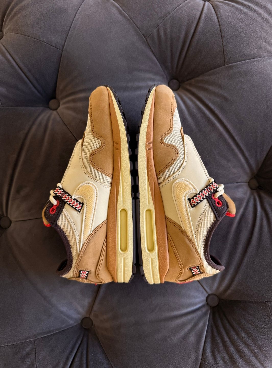 Nike Air Max 1 Travis Scott Cactus Jack Wheat Lemon Drop - Sneakers Usate | ResellZone