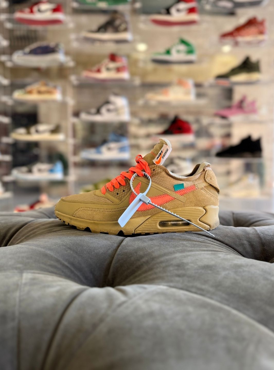 Nike Air Max 90 Off-White Desert Ore - Sneakers Usate | ResellZone