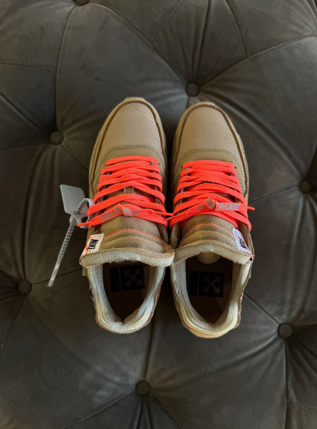 Nike Air Max 90 Off-White Desert Ore - Sneakers Usate | ResellZone