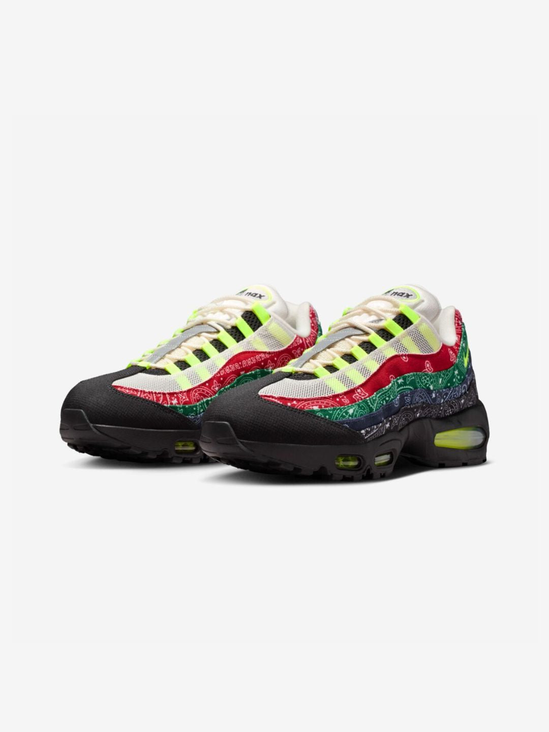 Nike Air Max 95 OG Big Bubble Neon Paisley Bandana - IQ0620-100 | ResellZone