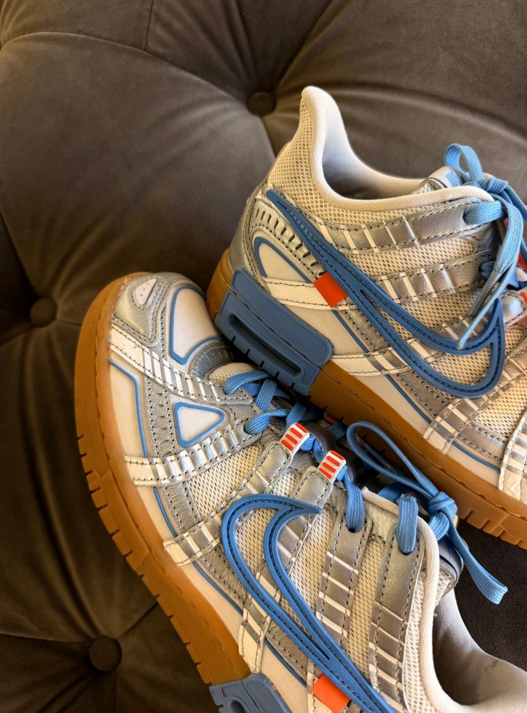 Nike Air Rubber Dunk Off-White UNC - Sneakers Usate | ResellZone