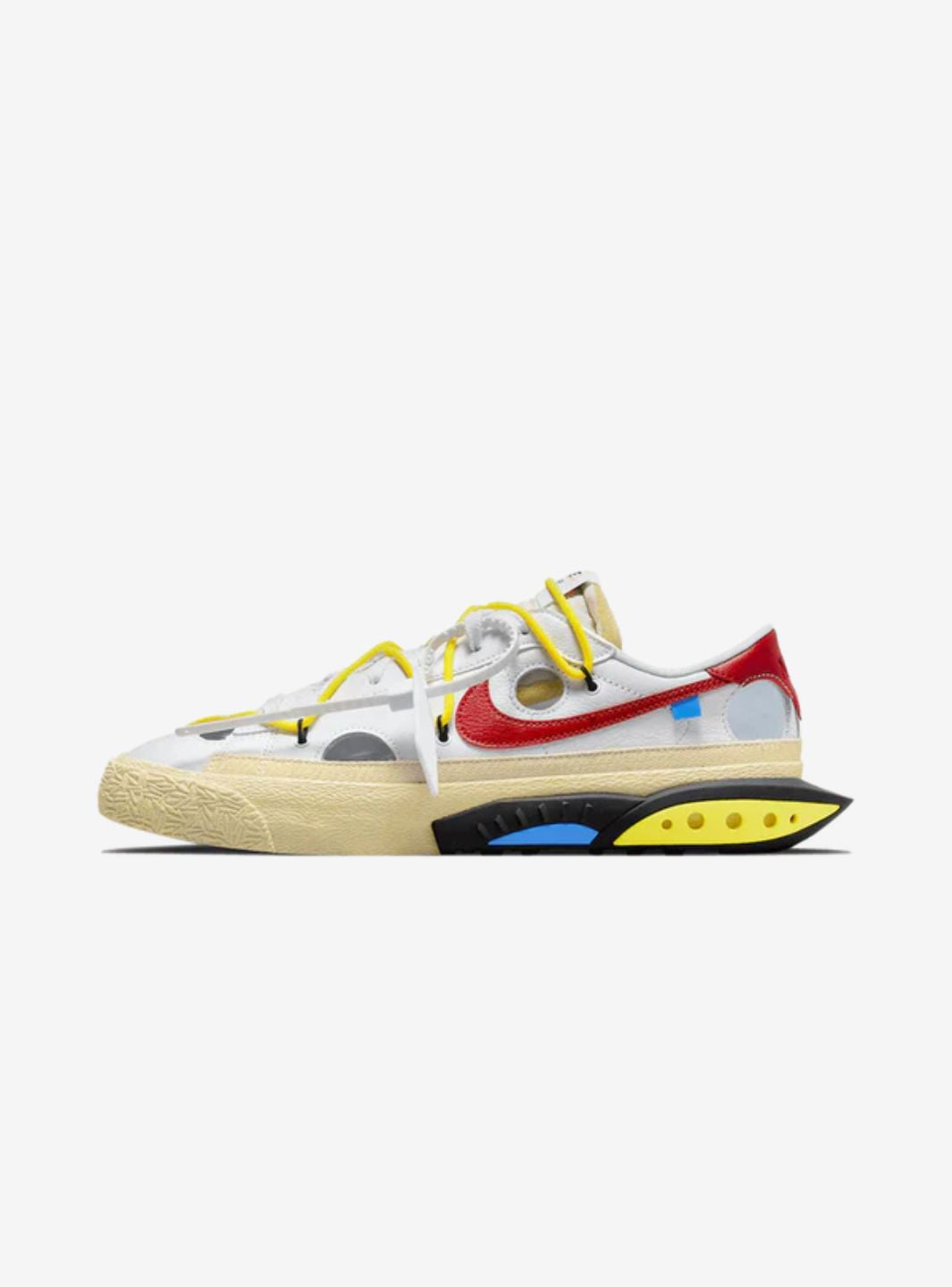 Nike Blazer Low Off-White University Red DH7863-100 ResellZone