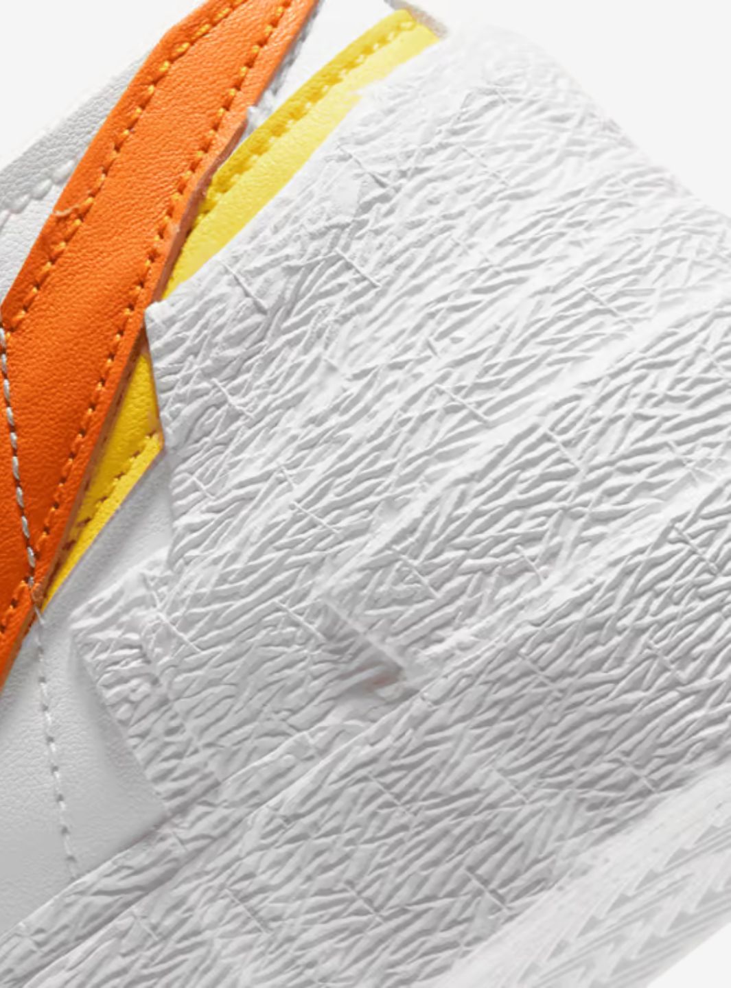 Nike Blazer Low Sacai White Magma Orange - DD1877-100 | ResellZone