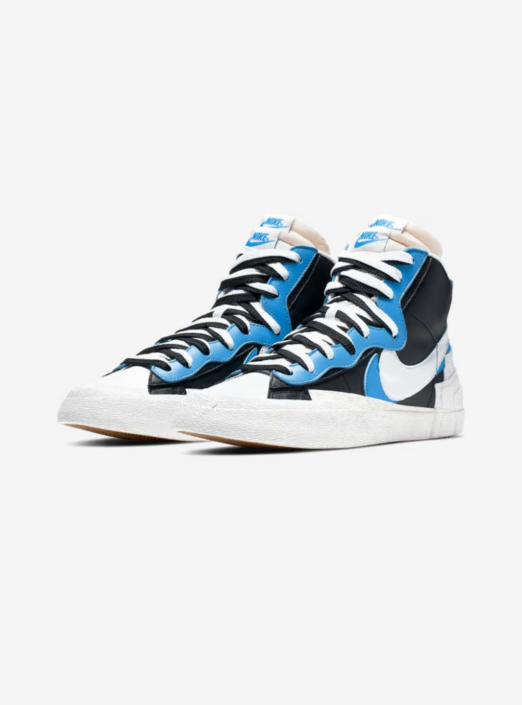 Nike Blazer Mid Sacai White Black Legend Blue - BV0072-001 | ResellZone