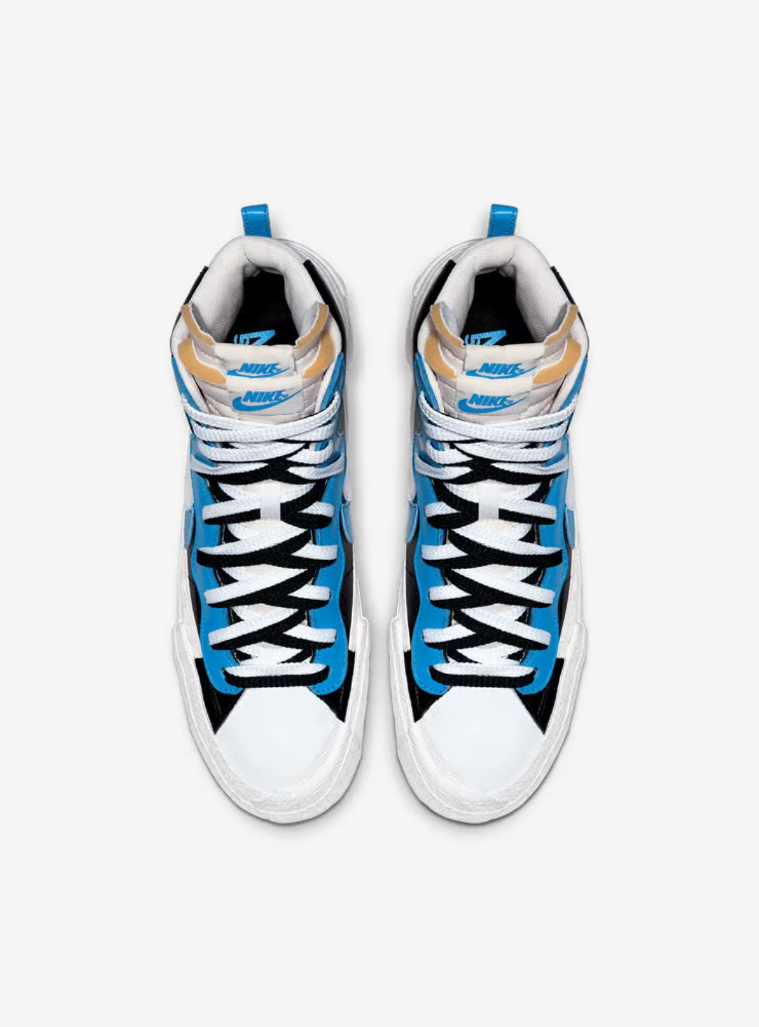 Nike Blazer Mid Sacai White Black Legend Blue - BV0072-001 | ResellZone